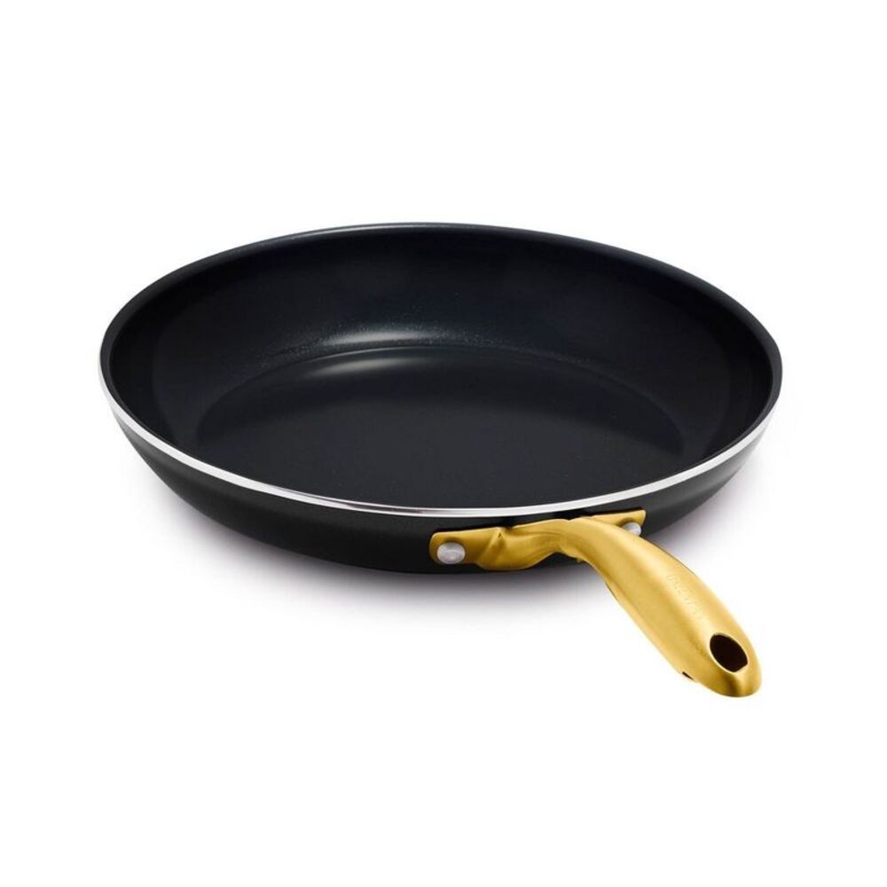 Open Box - GreenPan -  Studio 10" Open Frypan - Black Black